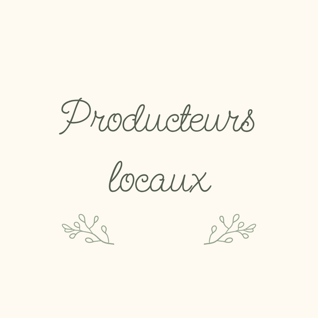 Producteurs locaux