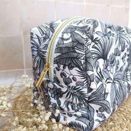 Maxi trousse panier bicolore - Java/Ambre