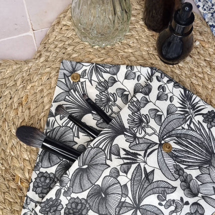 Trousse à maquillage en coton enduit - Java
