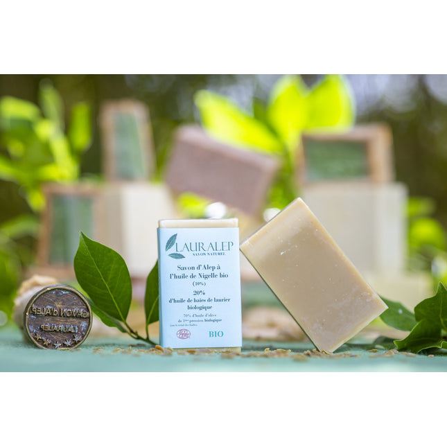 Savon d'Alep bio - Huile de Nigelle