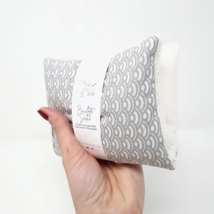 Bouillotte sèche aux graines de lin