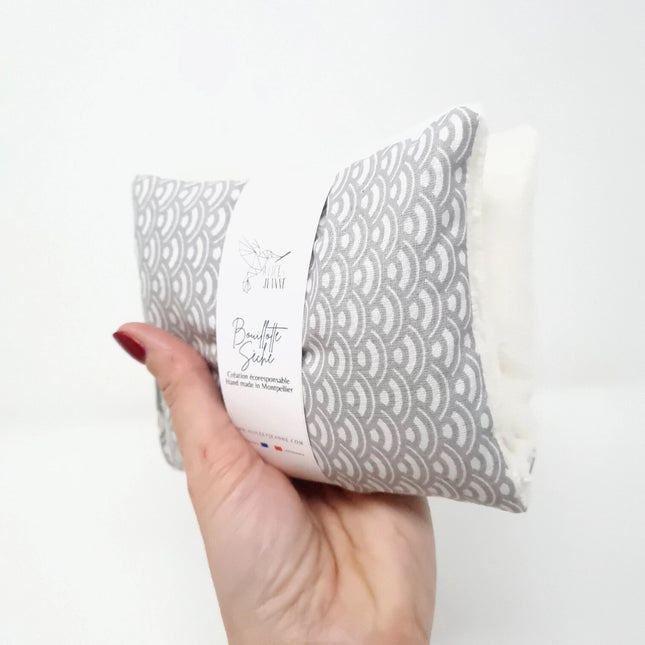Bouillotte sèche aux graines de lin