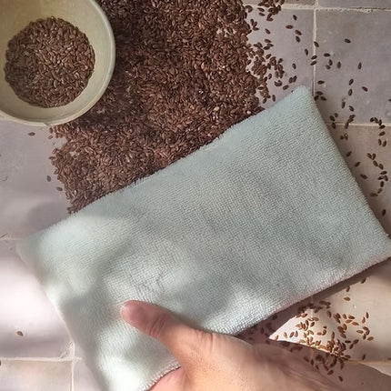 Bouillotte sèche aux graines de lin