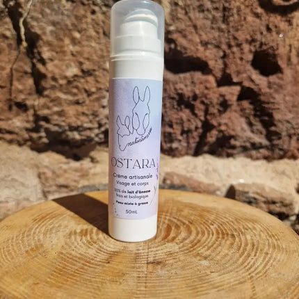 Crème au lait d'ânesse bio 50ml - Peau mixte à grasse