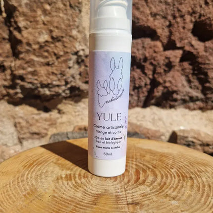 Crème au lait d'ânesse bio 50ml - Peau normale à sèche