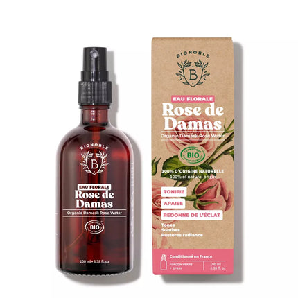 Rose de Damas 100ml - Eau florale Bio