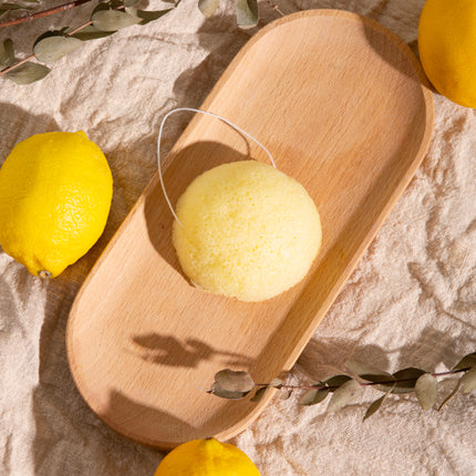 Eponge Konjac visage - Citron
