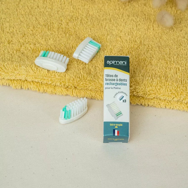 3 Têtes de brosses à dents - recharge