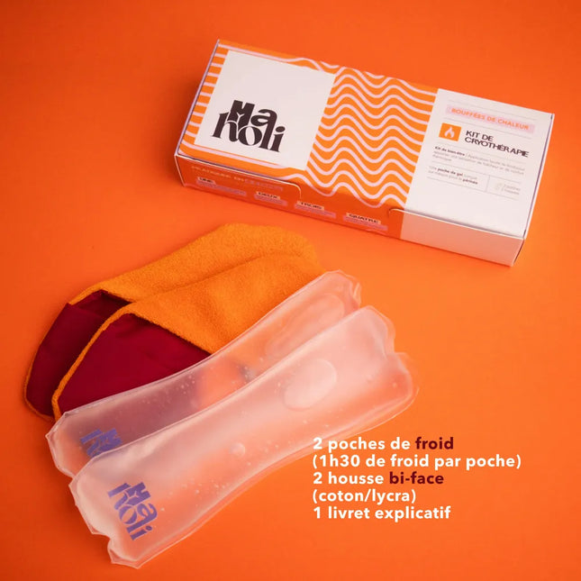 Kit cryothérapie - Bouffées de chaleur