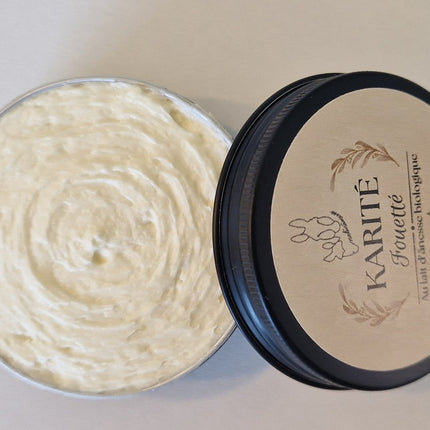 Karité fouetté au lait d'ânesse