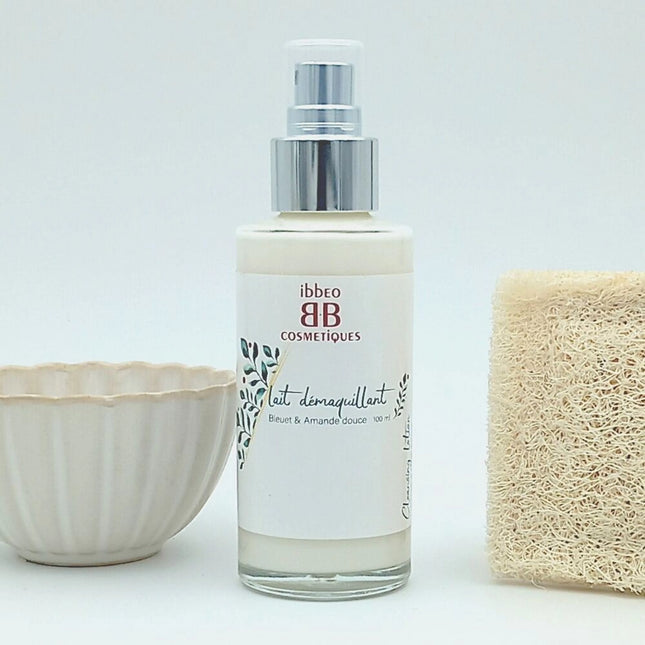 Lait démaquillant 100ml - Amande et Bleuet