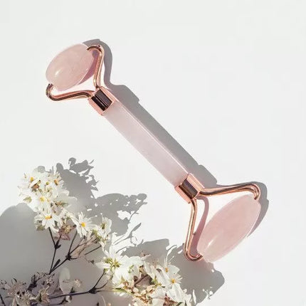 Rouleau en quartz rose