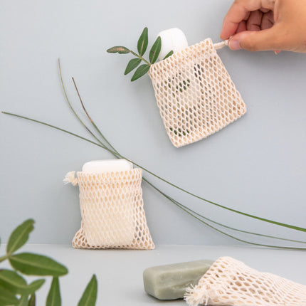Filet sauve-savon en coton bio