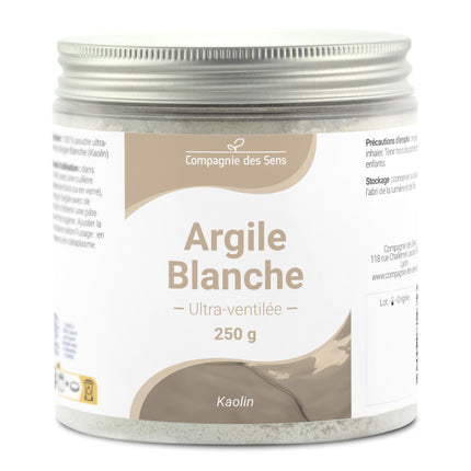 Argile blanche Kaolinite 250g