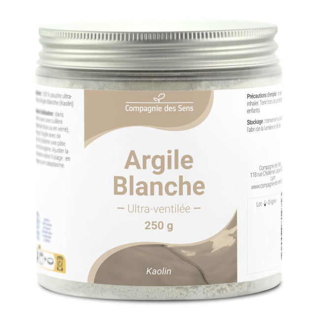 Argile blanche Kaolinite 250g