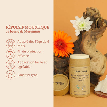 Répulsif anti-moustiques solide