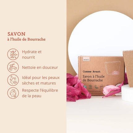 Savon à l'huile de bourrache