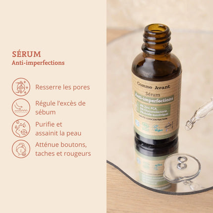 Sérum visage anti-imperfections - Hautement concentré