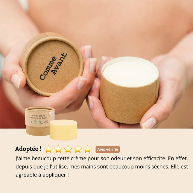 Crème solide au beurre de karité - 50g