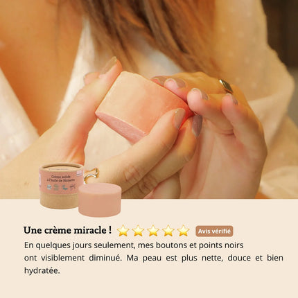 Crème solide à l'huile de Noisette - 50g