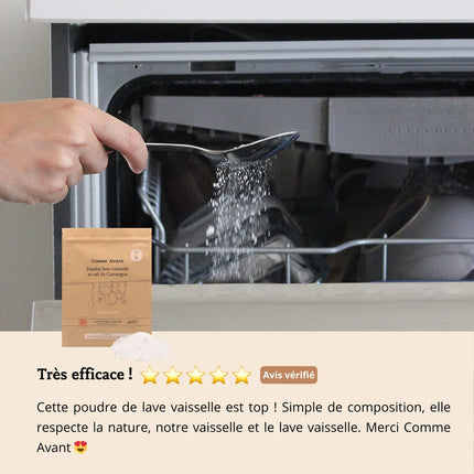 Poudre lave-vaisselle au sel de Camargue - 1,5kg
