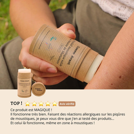 Répulsif anti-moustiques solide