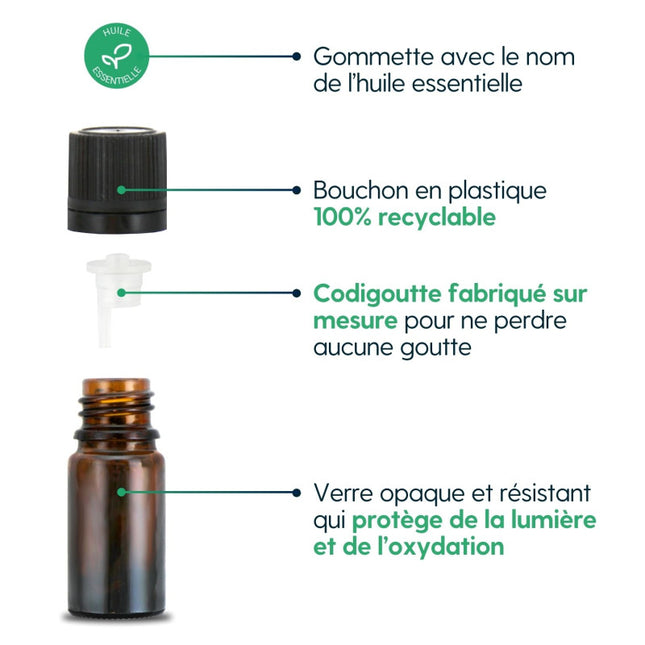 Basilic tropical - Huile essentielle bio