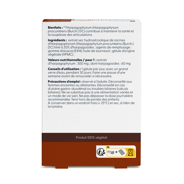 Harpagophytum concentré - 5 000 mg par jour