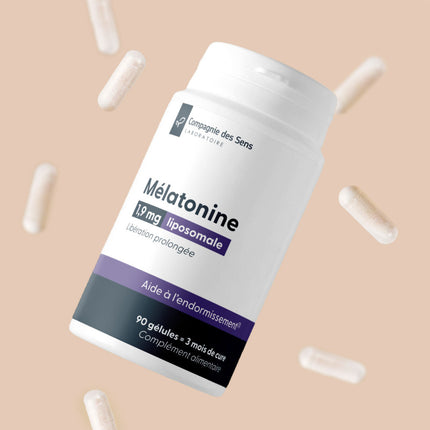 Mélatonine liposomale 1,9mg - Libération prolongée