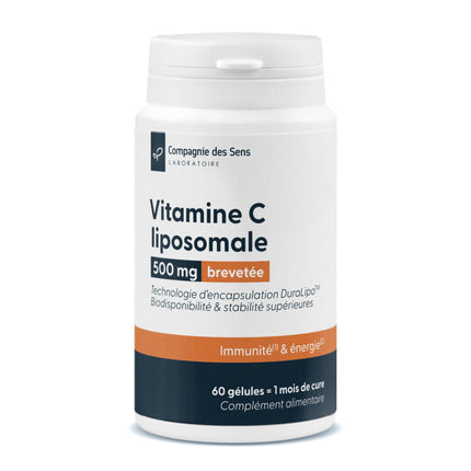Vitamine C liposomale DuraLipo™ 500 mg - Biodisponibilité supérieure