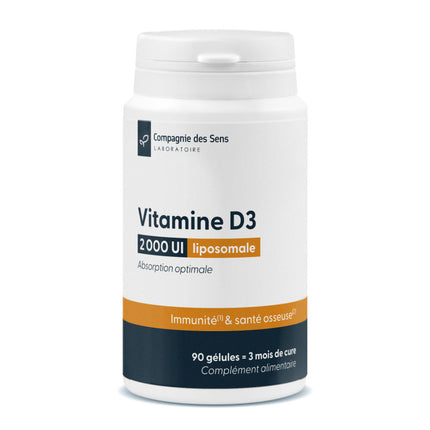 Vitamine D3 liposomale (Cholécalciférol) - 2000 UI