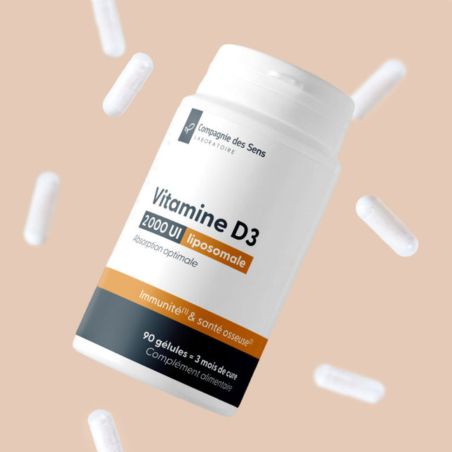 Vitamine D3 liposomale (Cholécalciférol) - 2000 UI