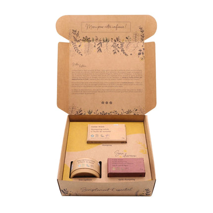 Coffret cadeau Zéro déchet - Routine soin cheveux