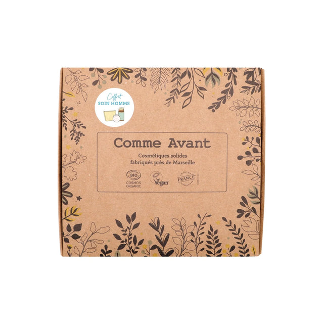 Coffret cadeau Zéro déchet - Routine soin homme