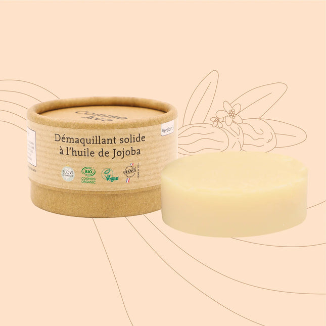 Démaquillant solide à l'huile de jojoba - 40g
