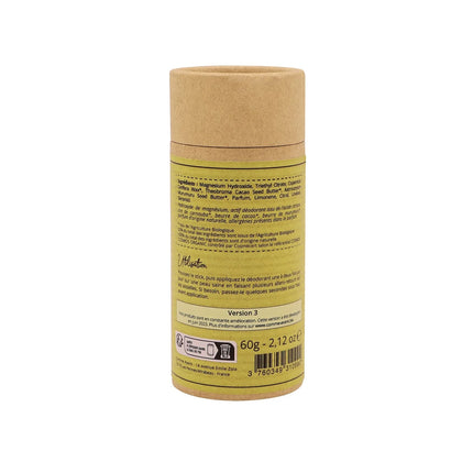 Déodorant solide au beurre de cacao - Cédrat & Bambou