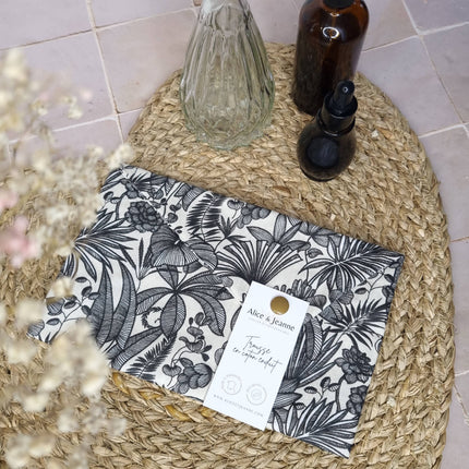 Trousse à maquillage en coton enduit - Java