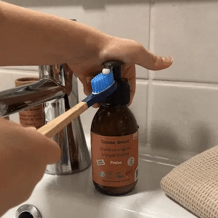 Dentifrice en pâte d'argile à la fraise - Enfant