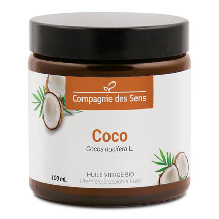 Coco 100ml - Huile végétale vierge bio