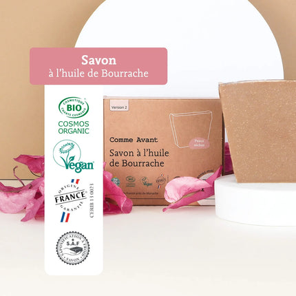 Savon à l'huile de bourrache