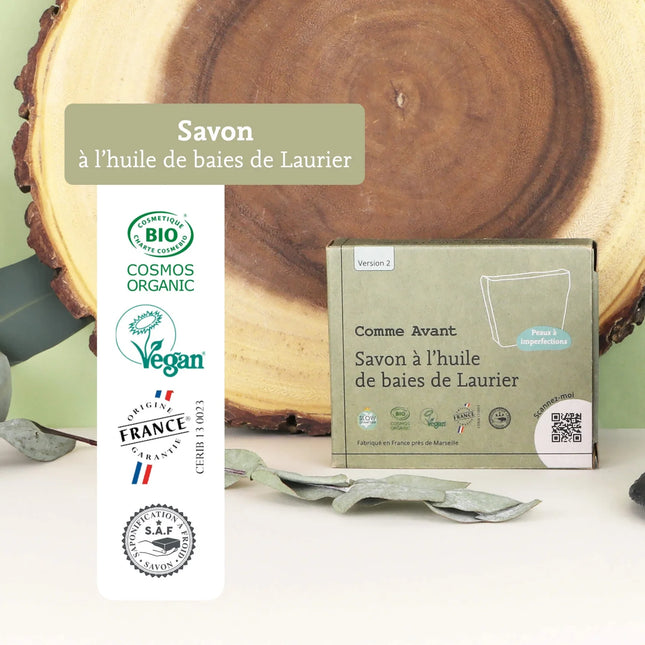 Savon à l'huile de baies de laurier
