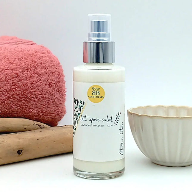 Lait après-soleil 100ml - Amande douce & bleuet