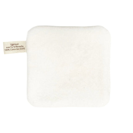 5 lingettes lavables en coton bio