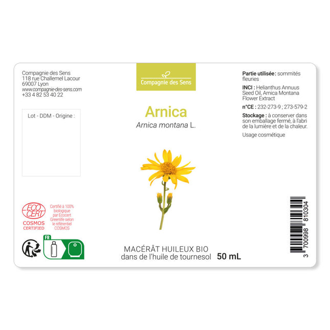 Arnica - Macérât huileux bio