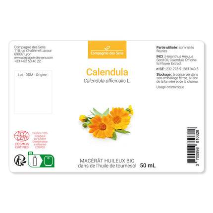 Calendula - Macérât huileux bio