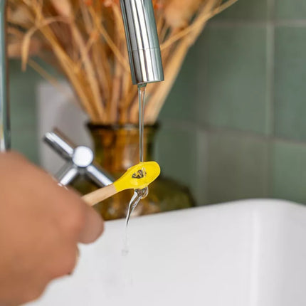 Brosse à dents rechargeable - Manche en bois