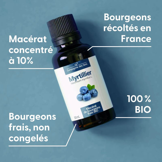 Myrtillier 15ml - Macérât de bourgeons bio