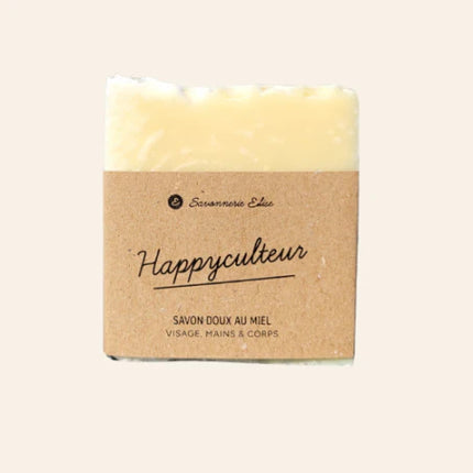 Savon ultra-doux au miel bio - Happyculteur