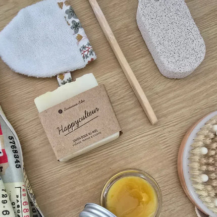 Savon ultra-doux au miel bio - Happyculteur