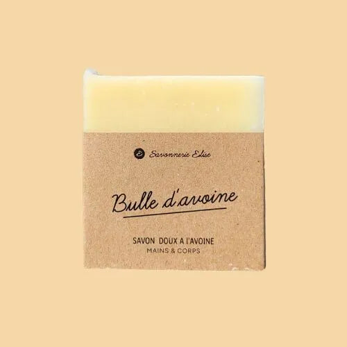 Savon ultra doux à l'avoine bio - Bulle d'avoine